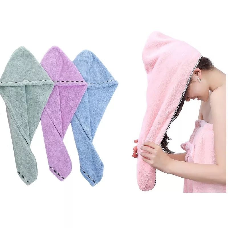 Super Soft Microfiber Hair Towel