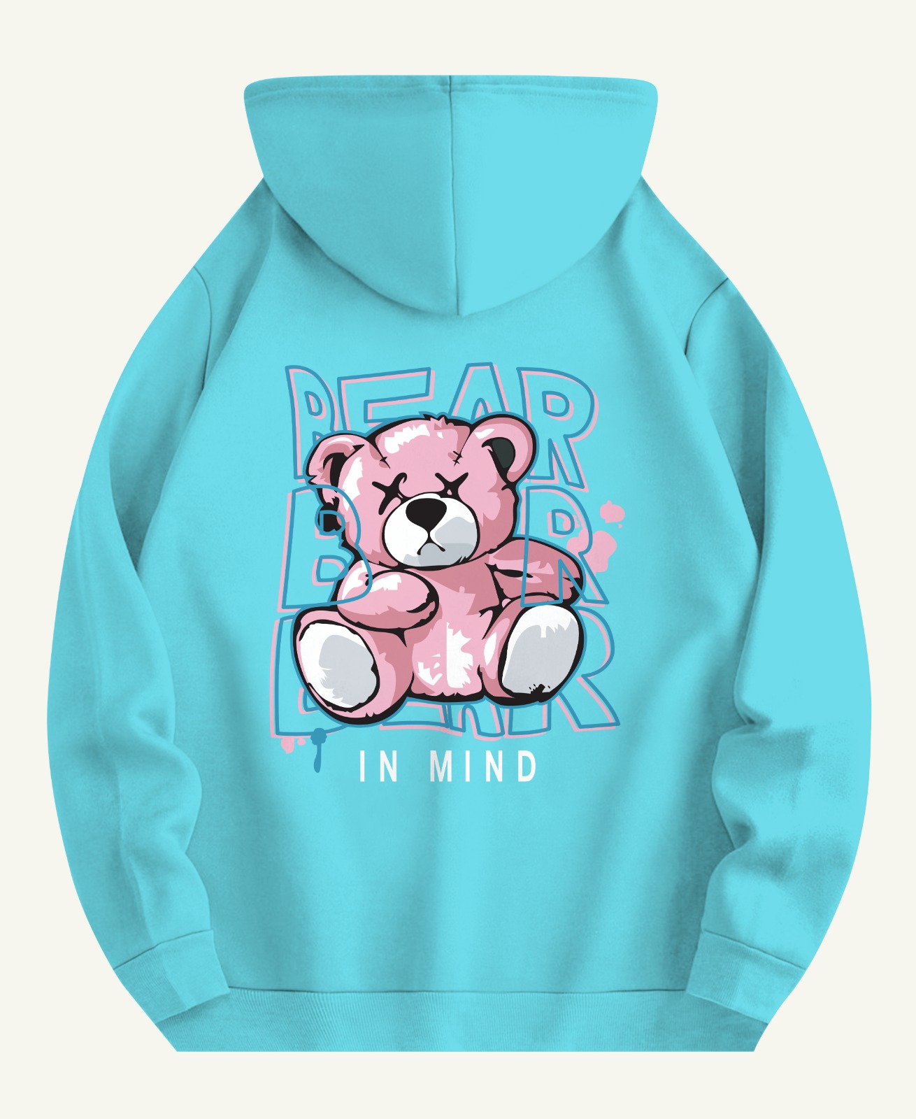 Drop Shoulder Hoodie for Men and Women