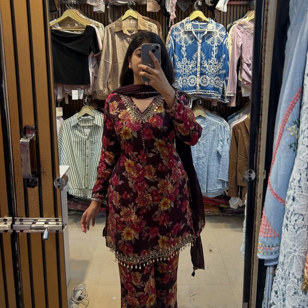 Digital Print Three Piece