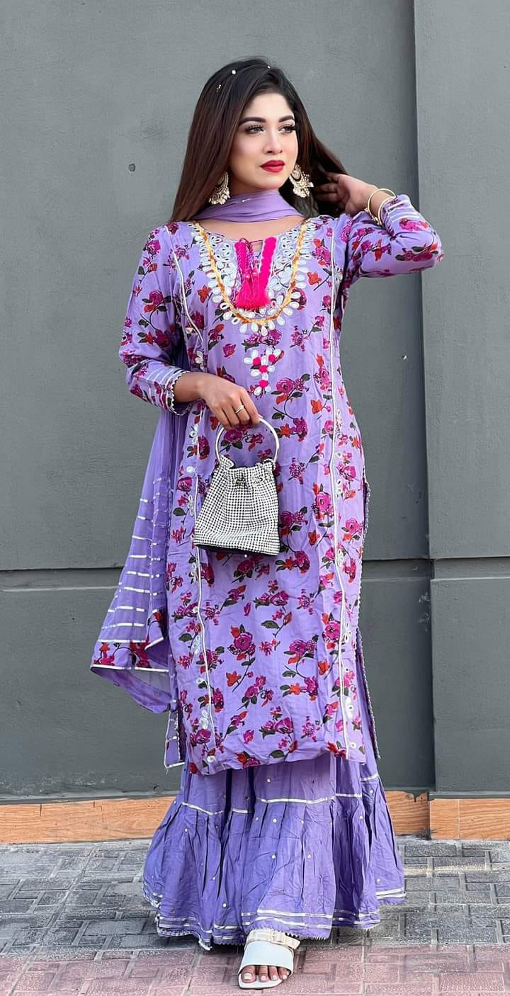 রেডিমেড নাইরা কাট থ্রি পিস