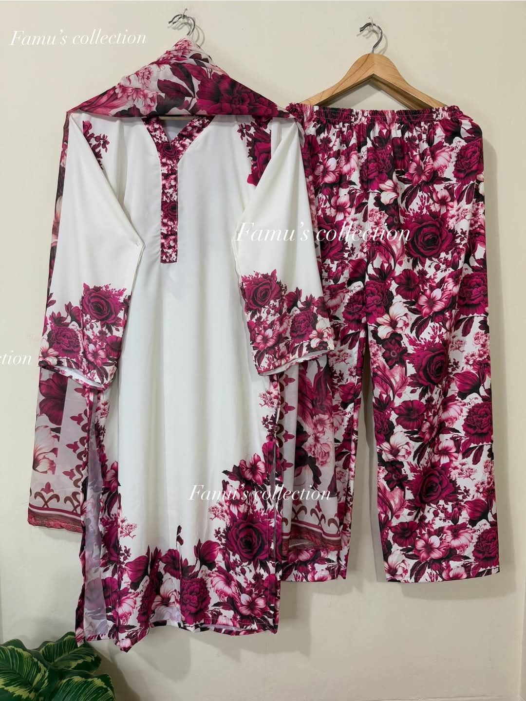 Digital Print Three Piece Set