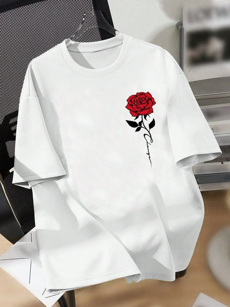Stylish Drop Shoulder T-Shirt